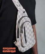 کیف رودوشی تک‌بند (کراس بادی) چهارخونه