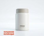 تراول ماگ تایسو ۲۸۰ میل سفید استیل ۳۱۶ دو جداره مناسب اسپرسو شات و غذای کودک